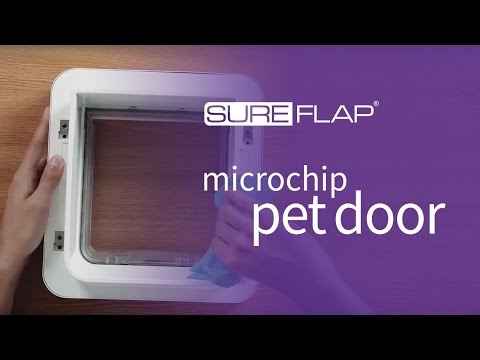 How to clean your SureFlap Microchip Cat Door