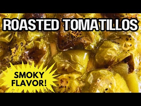Roasted Tomatillos 🔥 Secret Oven-Baked EASY Homemade Salsa Recipe That Will AMAZE Your Taste Buds!