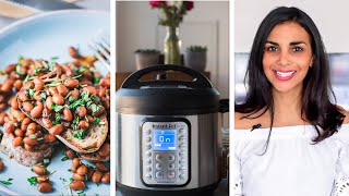 HOW TO COOK BEANS IN THE INSTANT POT