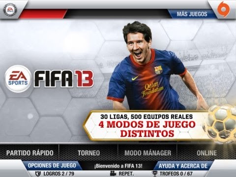 FIFA 13 Gameplay HD iPad - iPad 2 - New iPad - iPhone 5