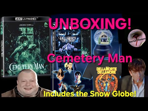 Cemetery Man 4K Unboxing Severin Black Friday 2023 | Red Eye Reviews 