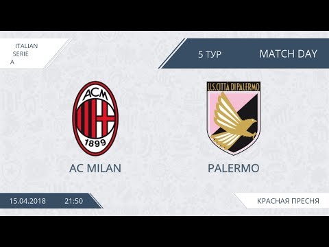 AFL18. Italy. Serie A. Day 5. AS Milan - Palermo