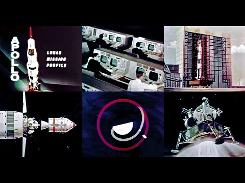 APOLLO LUNAR MISSION PROFILE - Lunar Orbit Rendezvous (1963) - NASA Documentary