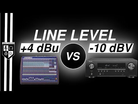 CONSUMER vs PROFESSIONAL AUDIO LEVEL: What's the Difference?