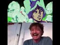 Pedro Pascal crying jojo bizarre adventure part 6