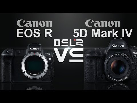 Canon EOS R vs Canon EOS 5D Mark IV