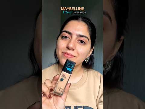 MAYBELLINE Fitme Foundation (120 classic lvory) #maybelline #makeup