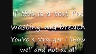The Academy Is-The Test with lyrics