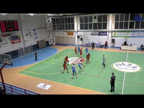 KK GRADINA TEŠANJ - KK GRADINA YAVUZ SREBRENIK A1 Liga KSBIH Kolo br:6