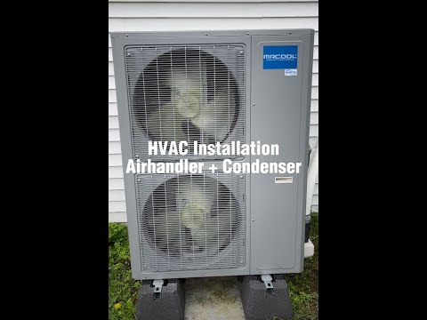 HVAC DIY Installation (Mr Cool Universal 4-5 Ton Heat Pump System)