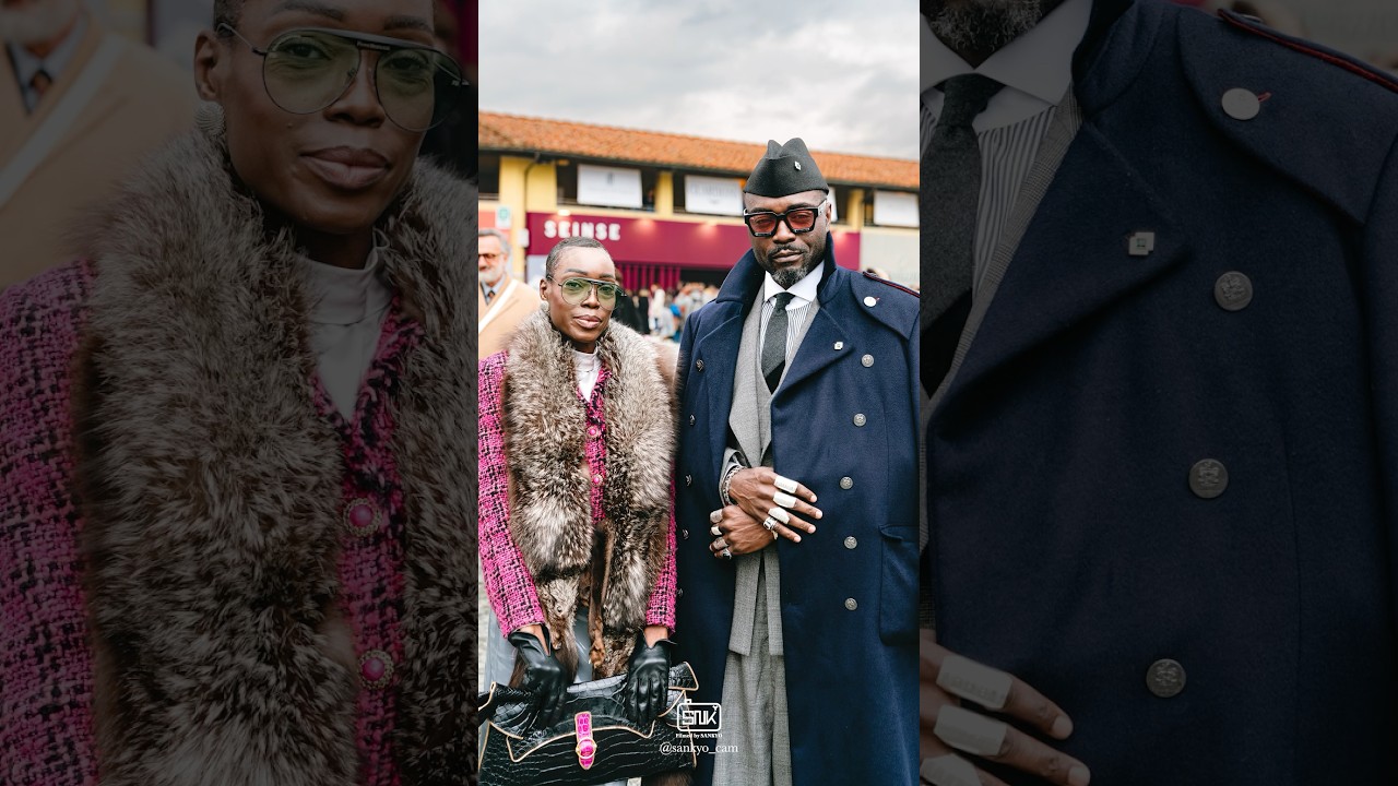 まるで映画からそのまま出てきたかのような2人🎅📸【ストリートスナップ】vol.294 #shorts #ストリートスナップ