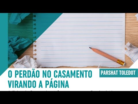 Forgiveness in Marriage - TOLEDOT