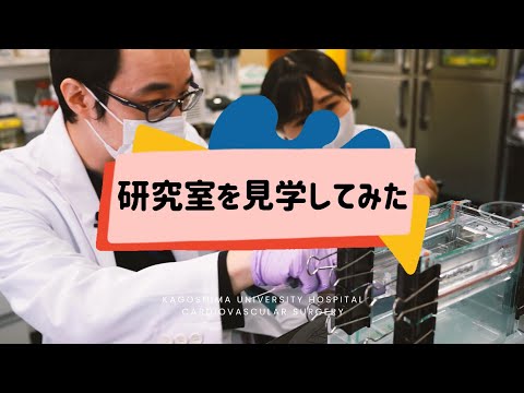 医学科 鹿児島大学病院 心臓血管外科 研究室を見学してみた