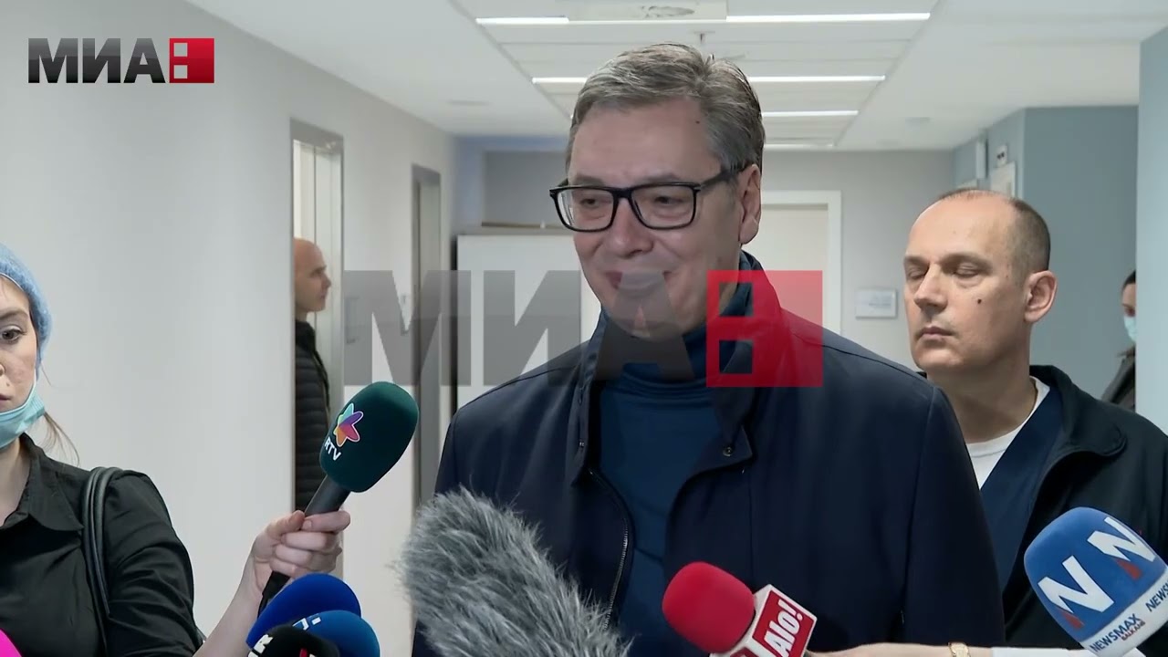 Изјава на претседателот на Србија Александар Вучиќ