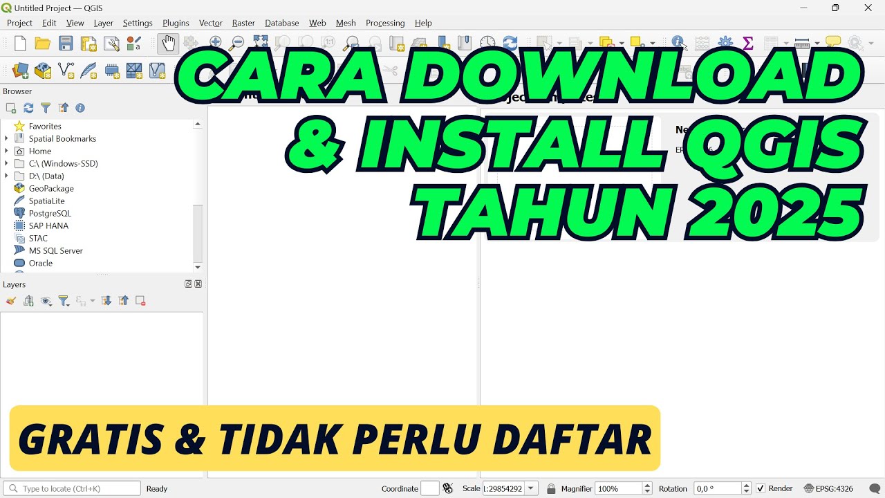 How to Download and Install QGIS on Windows 10 | QGIS Tutorial