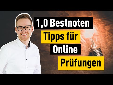 So meisterst du #Online #Prüfungen mit Bestnoten (Open Book Klausuren)!