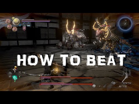 Nioh 2: How to Beat - Mezuki & Gozuki (Boss Guide)