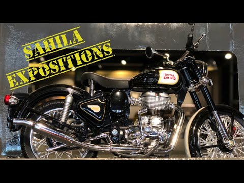 INSIDE A ROYAL ENFIELD SHOWROOM | RE CLASSIC 350 TRIALS | SAHILA EXPOSITIONS | GUWAHATI | ASSAM
