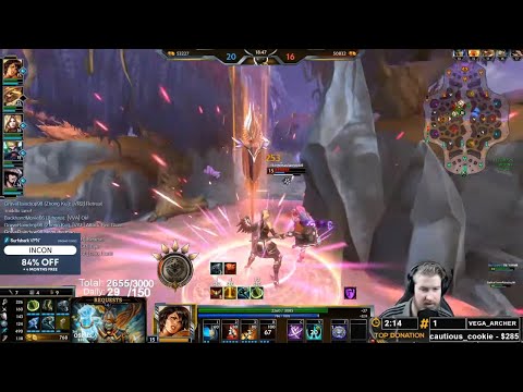 BELLONA SUPPORT ONLY HAMMERS ALLOWED BUILD! | Incon | Smite