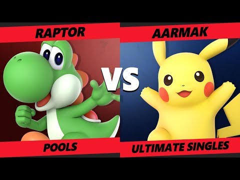 Smash at the Paramount SSBU - Raptor (Yoshi) Vs. Aarmak (Pikachu) Smash Ultimate Tournament Pools