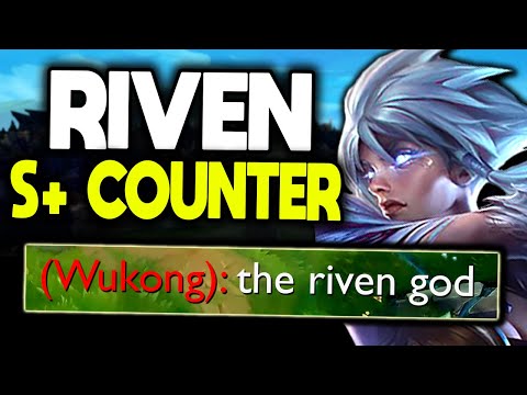 Riven is the PERFECT S+ champ. Here's why Riven counters EVEN WUKONG.