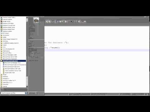 Providing Interactive Input In C net Console Application Tamil