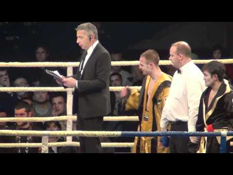 Ring Announcer Marco Malinverno    vittoria di di Vincenzo Picardi   dicembre 2011