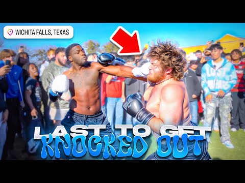 LAST TO GET KNOCKED OUT IN TEXAS HOOD | Wichita Falls Texas😳…