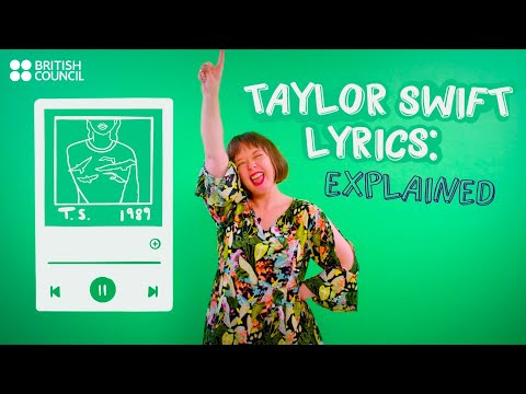 Learn English with Taylor Swift! - a Mini English Lesson