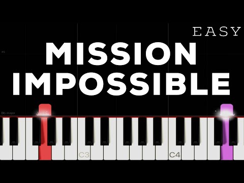 Mission Impossible Theme | EASY Piano Tutorial