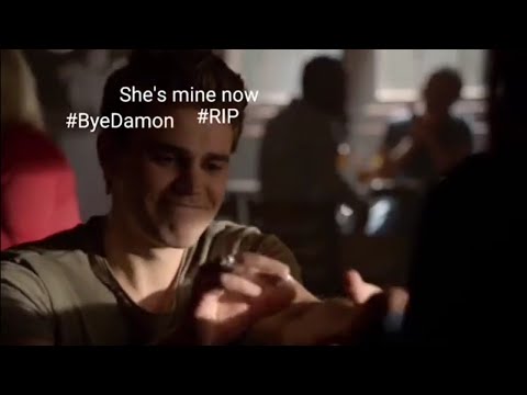 Stefan and Elena flirting with each other after breakup for 6 minutes 9 seconds straight