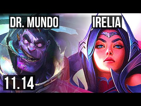 DR. MUNDO vs IRELIA (MID) | 6/1/11, Rank 6 Mundo | NA Challenger | v11.14