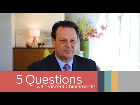 5 Questions With Vincent Chiaramonte