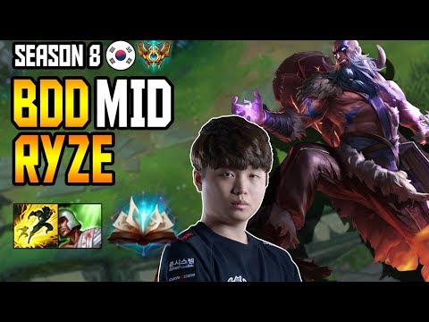 LZ BDD RYZE MID - S8 KOREA CHALLENGER