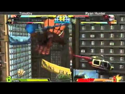 5-27-11 Timothy (Doom/Spencer/Haggar) vs Ryan Hunter (Dante/Amaterasu/Dormammu) Ft5 - MvC3