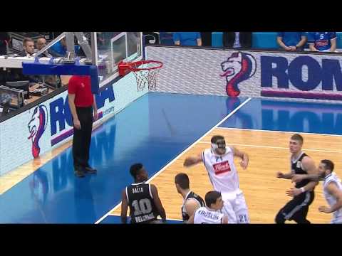 ABA Liga 2014/15, Round 22 highlights: Cibona - Partizan NIS (14.02.2015)