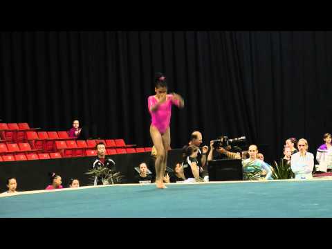 Lauren Hernandez -- Floor Exercise -- 2012 U.S. Secret Classic