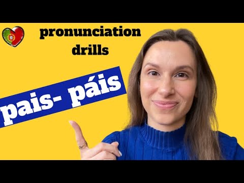 How to pronounce pais / país | EU Portuguese pronunciation practice