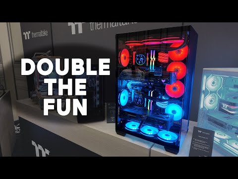 Thermaltake’s Double Decker PC