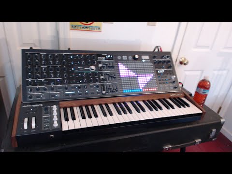 Arturia MatrixBrute: Firmware 2.0 Explorations! (Line-Quality Audio)