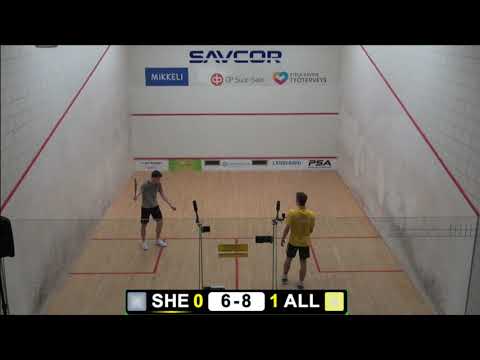 Finnish Open 2018: Connor Sheen ENG - Roman Allincks SUI