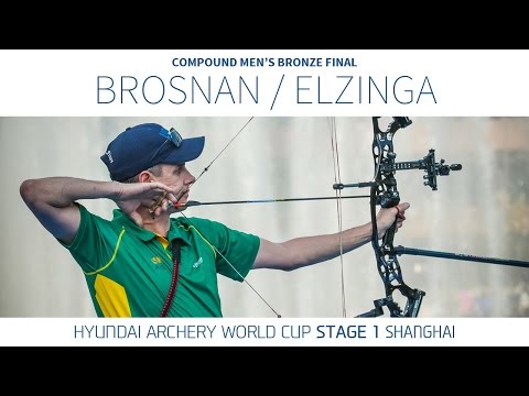 Brosman v Elzinga – Compound Men's Bronze Final | Shanghai 2016