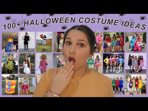 100+ HALLOWEEN COSTUME IDEAS (unique + easy/quick)🎃🍁🧡 - individual, group, & couples costumes | 2023