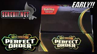 EARLY Perfect Order Booster Box Pokémon TCG Opening