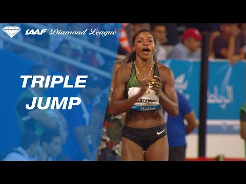 Caterine Ibarguen 14.96 Wins Women's Triple Jump - IAAF Diamond League Rabat 2018