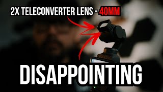 DJI OSMO POCKET 3 - 2X Teleconverter (40mm lens) Review - ULANZI