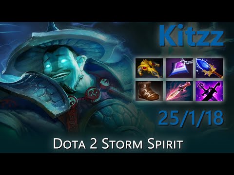 [Top 7 OpenDota Storm Spirit] "Kitzz" 25/1/18 | Dota 2 Storm Spirit highlights