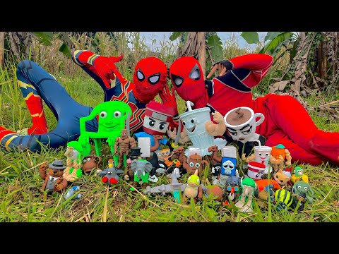 الرجل العنكبوت انقاذ باتمان Spider-Man Rescue batman vs iron man vs venom funny Game GTA 5 superhero