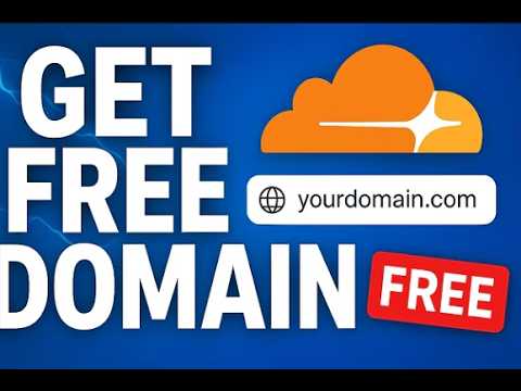 How to get FREE domain in cloudflare for FREE