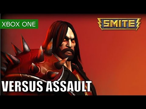 SMITE Xbox One Gameplay Versus Assault as Thor - Taking a stage dive